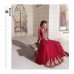 12005 RED ETHNIC ZOYA WEDDING WEAR DRESS